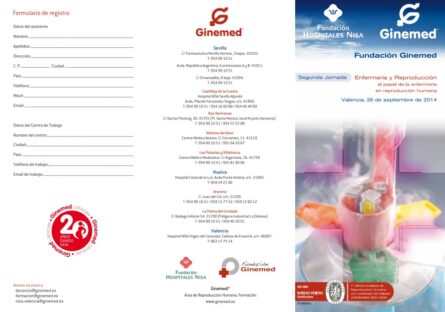 Formulario de registro Fundación Hospitales Nisa - Ginemed