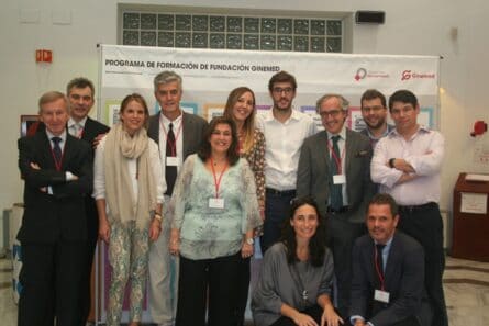 Ponentes al programa de formación de fundación ginemed