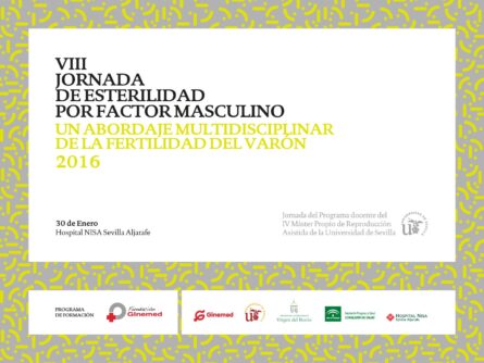 Cartel VIII Jornada de esterilidad por factor masculino. Un abordaje multidisciplinar de la fertilidad del varón 2016