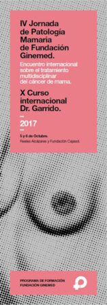 Cartel IV jornada de patología mamaria de fundación ginemed