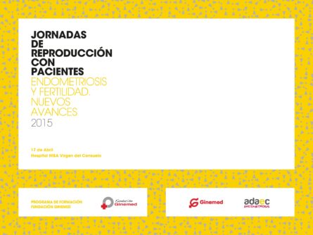 Cartel Jornada Endometriosis Fundación Ginemed