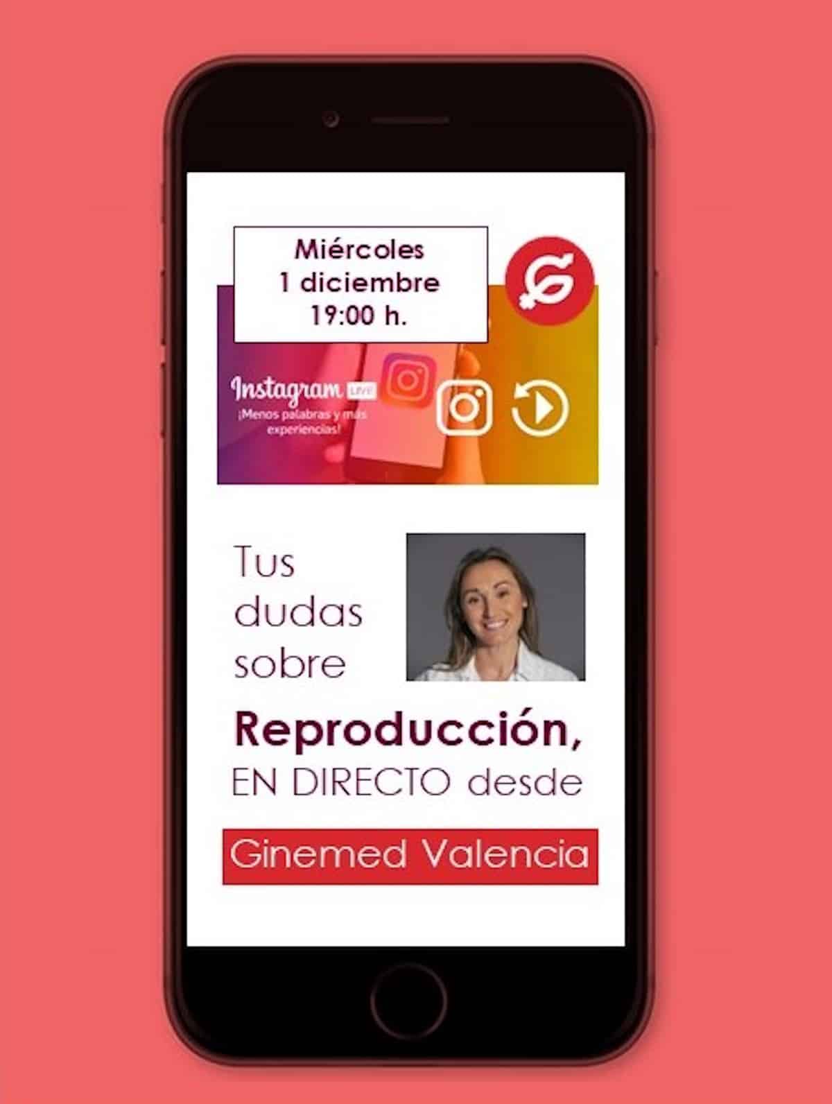 Instagram Live: Doctora Elena de la Fuente
