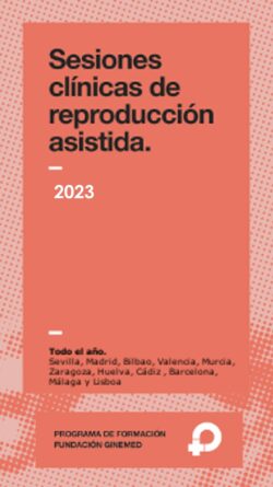 Sesiones clínicas Ginemed 2023