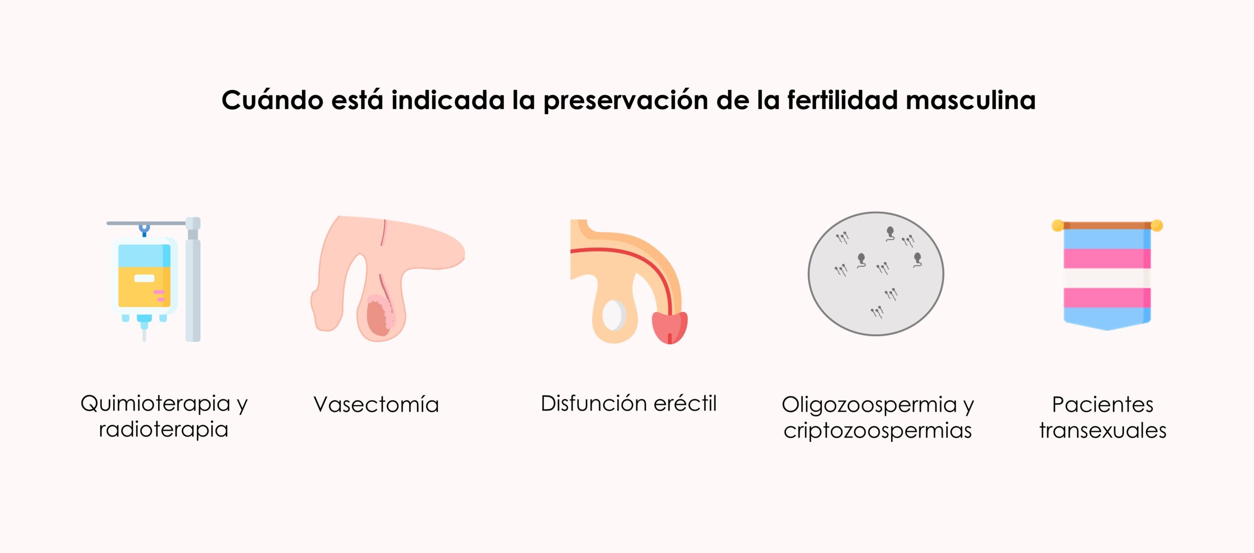 Cuándo está indicada la congelación de semen