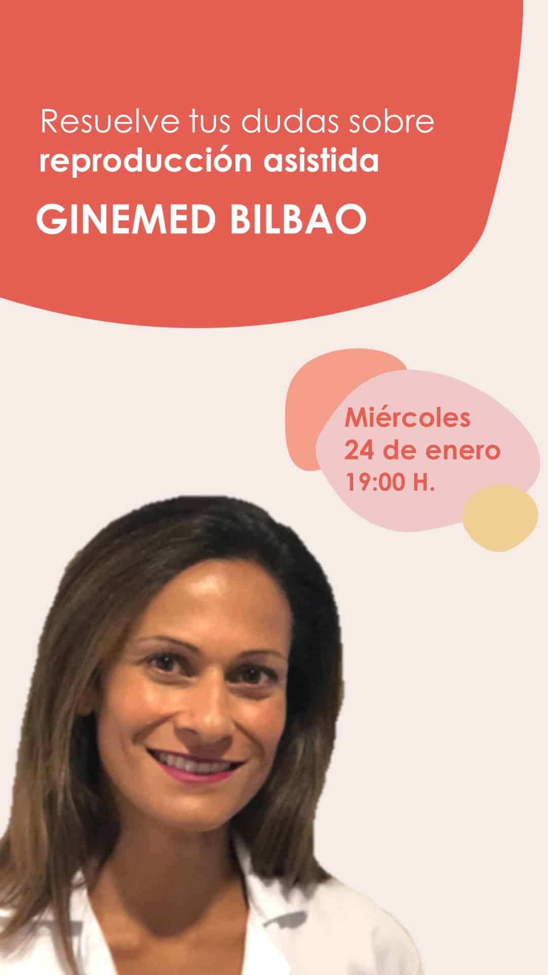 Instagram Live desde la clínica de reproducción asistida Ginemed Bilbao con la Dra. Marina González