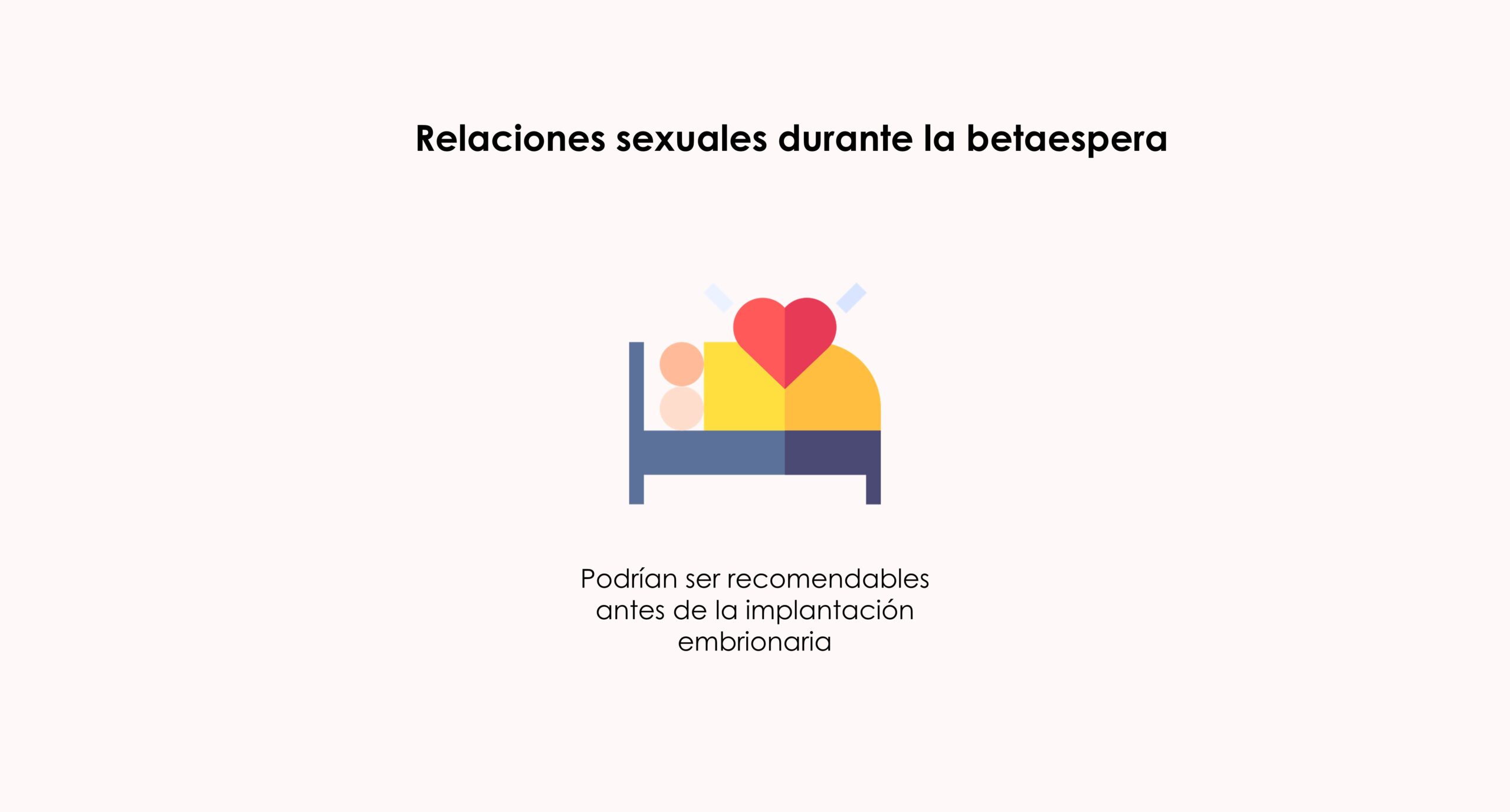 ¿Se puede mantener relaciones sexuales en la espera a la beta?