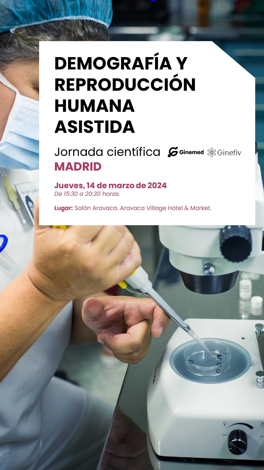 Jornadas científicas sobre Demografía y Reproducción Humana Asistida en Madrid