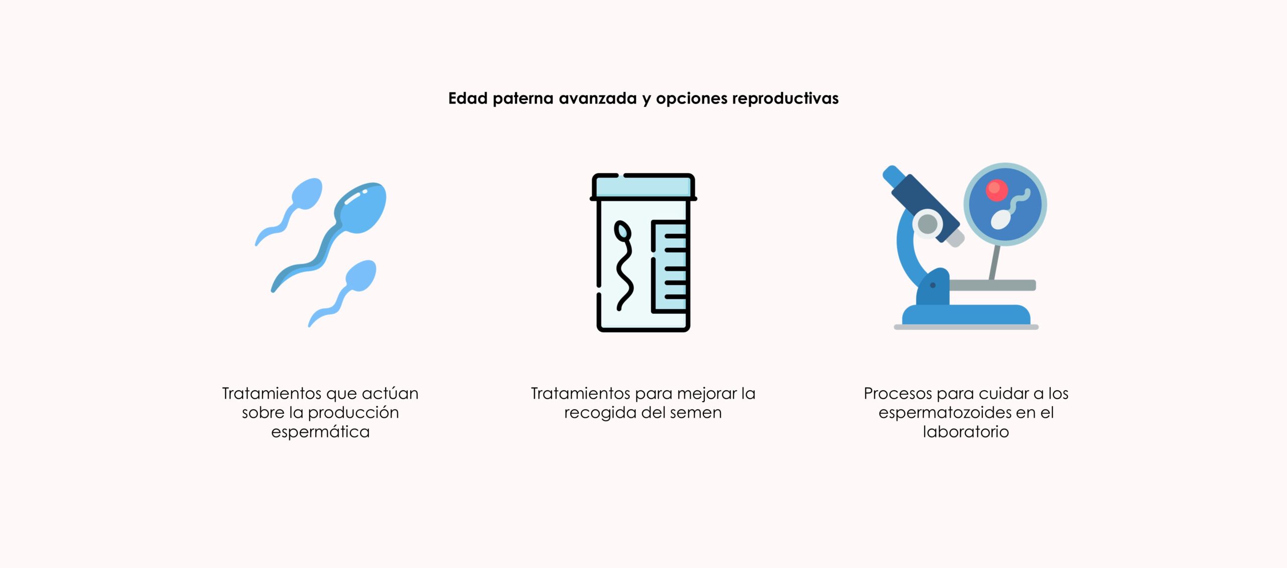 Edad paterna avanzada y opciones reproductivas