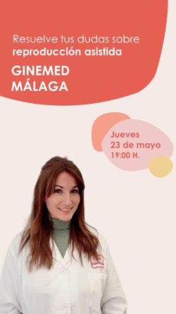 Instagram Live sobre fertilidad desde la clínica de reproducción asistida Ginemed Málaga