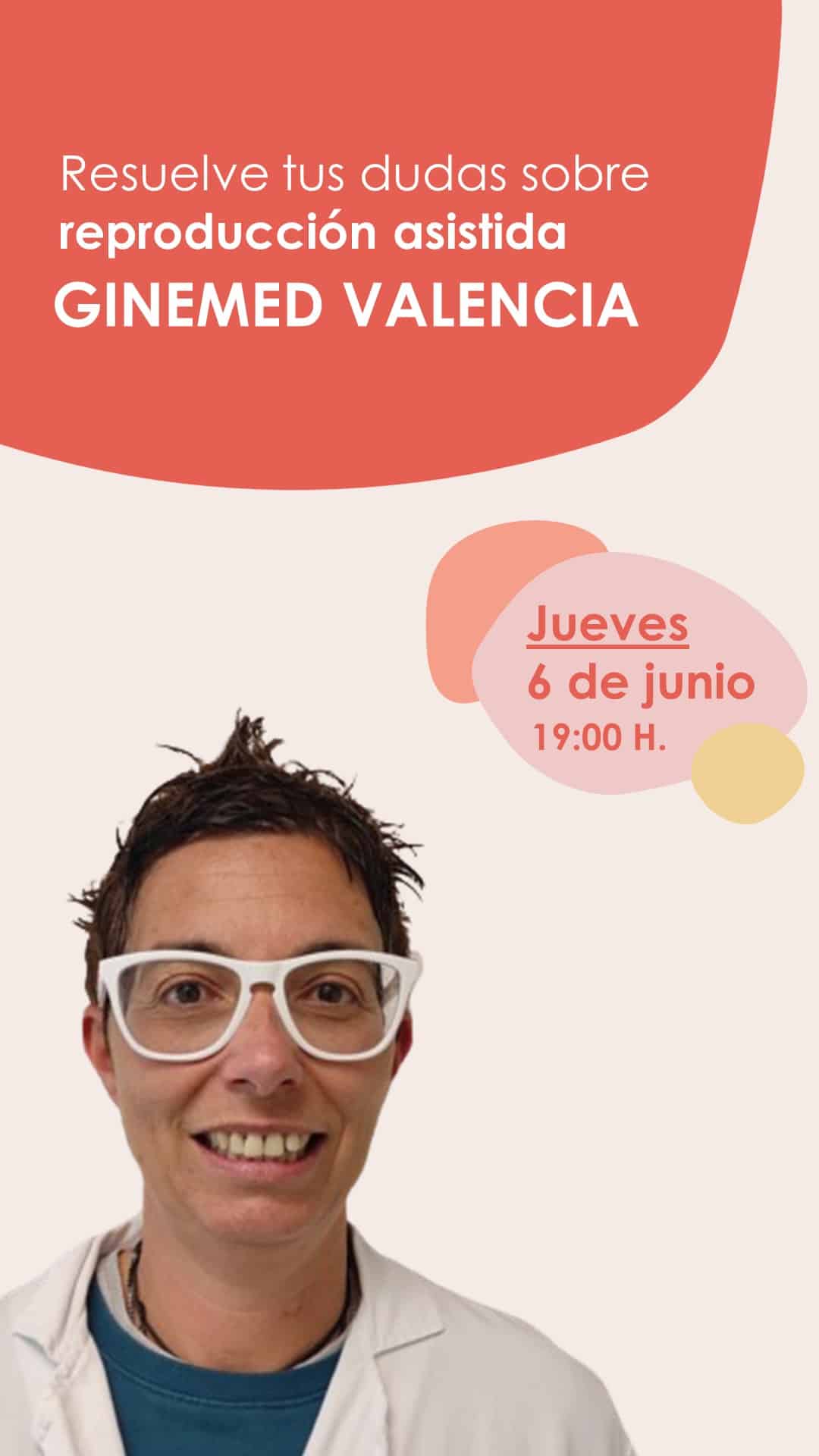 Instagram Live desde Ginemed Valencia sobre fertilidad