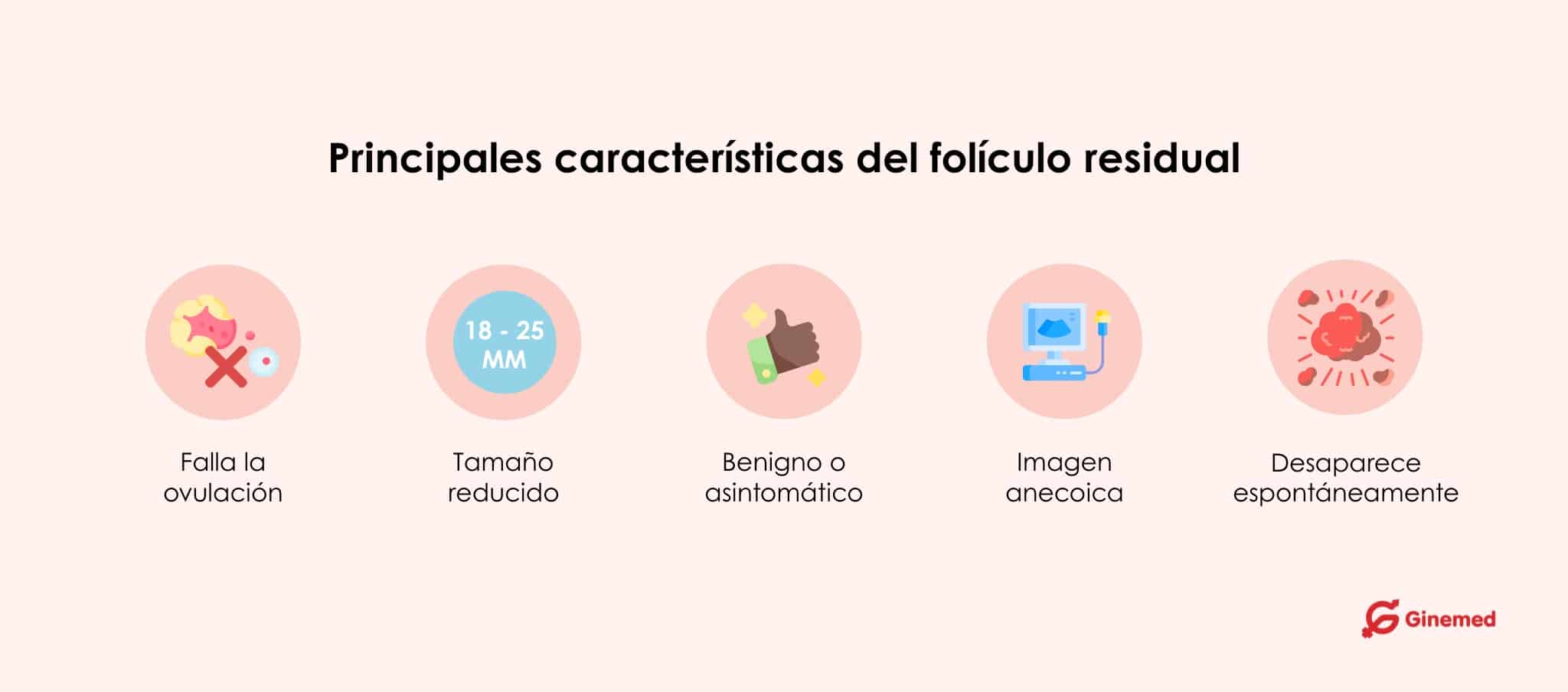 Principales características del folículo residual