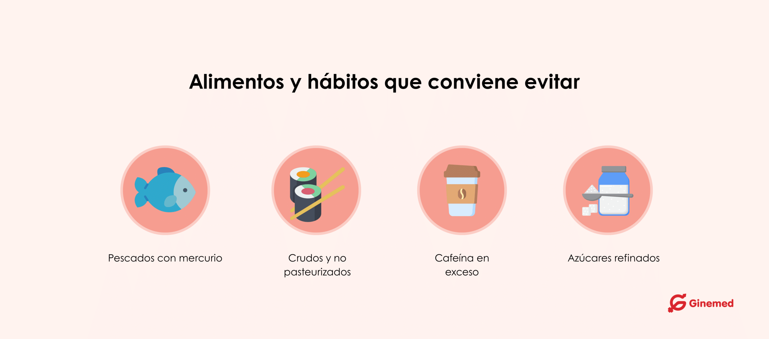 Alimentos y hábitos que conviene evitar
